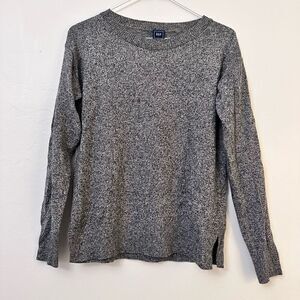 Gap Womens Long Sleeve Crew Neck Pullover Sweater Gray Size XS